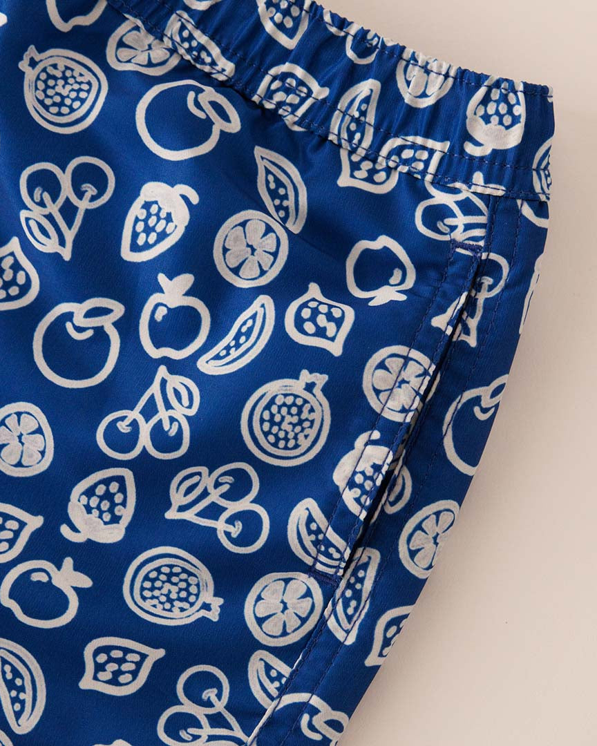 Jongens UV Zwembroek Formentera blauw- Fruity