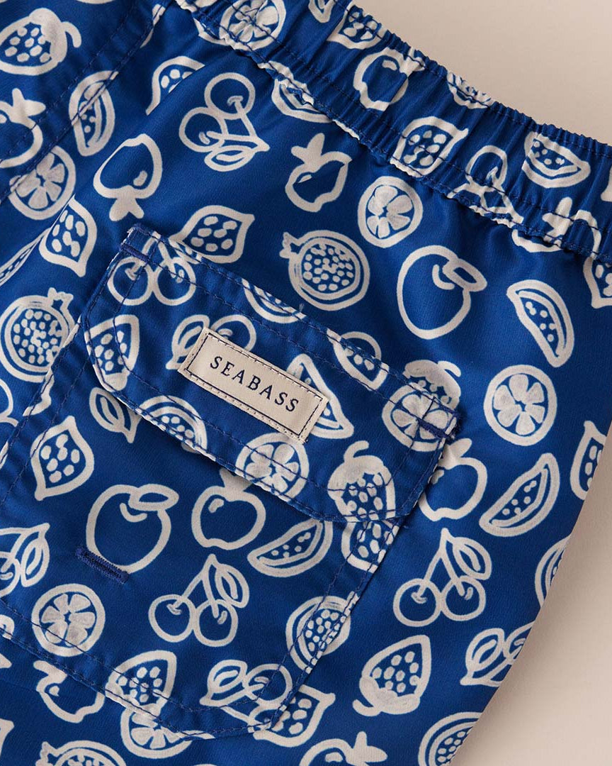 Jongens UV Zwembroek Formentera blauw- Fruity