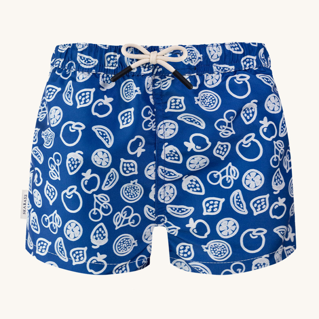 Heren UV Zwembroek Formentera Blauw - Fruity