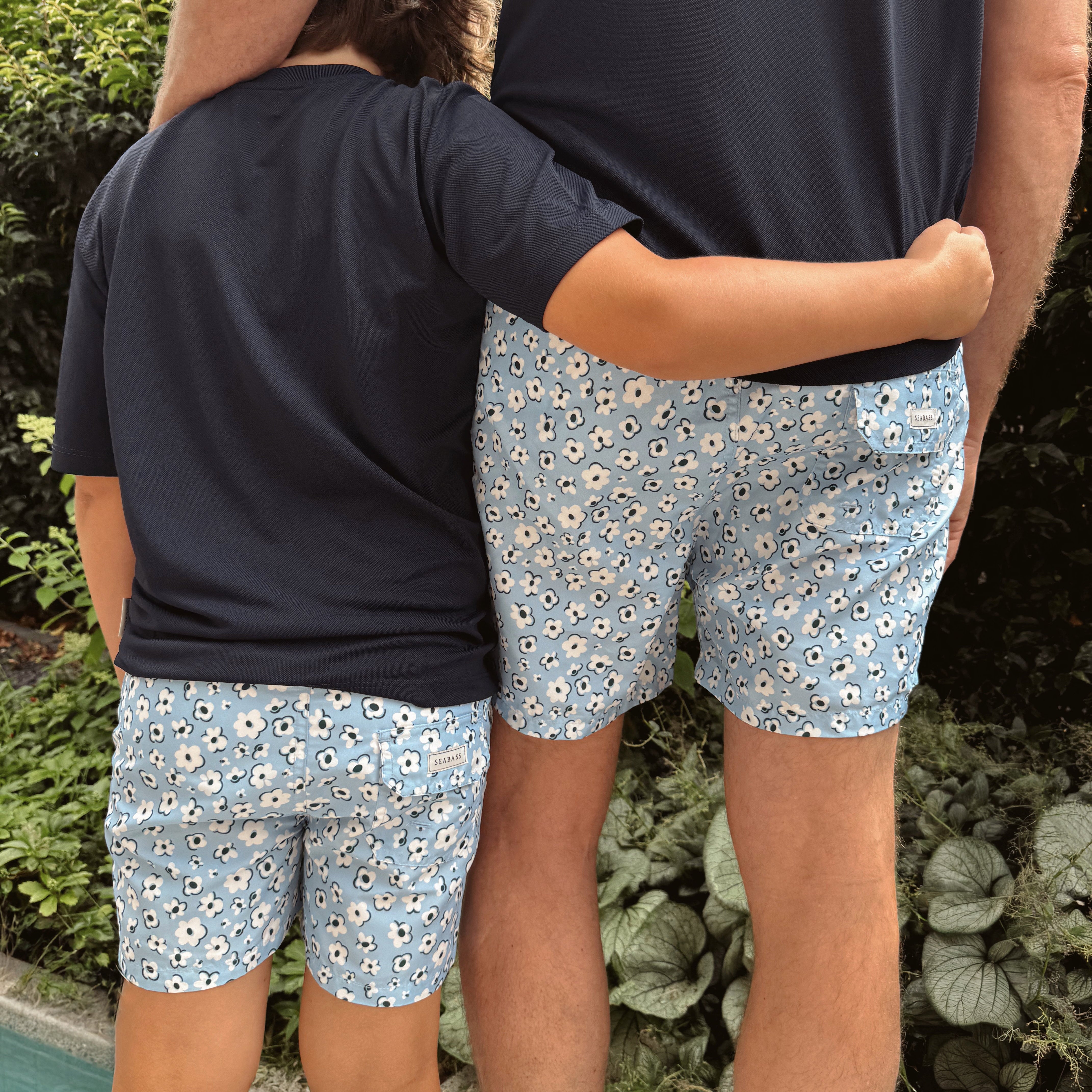 Jongens UV Zwembroek Palma - lichtblauw