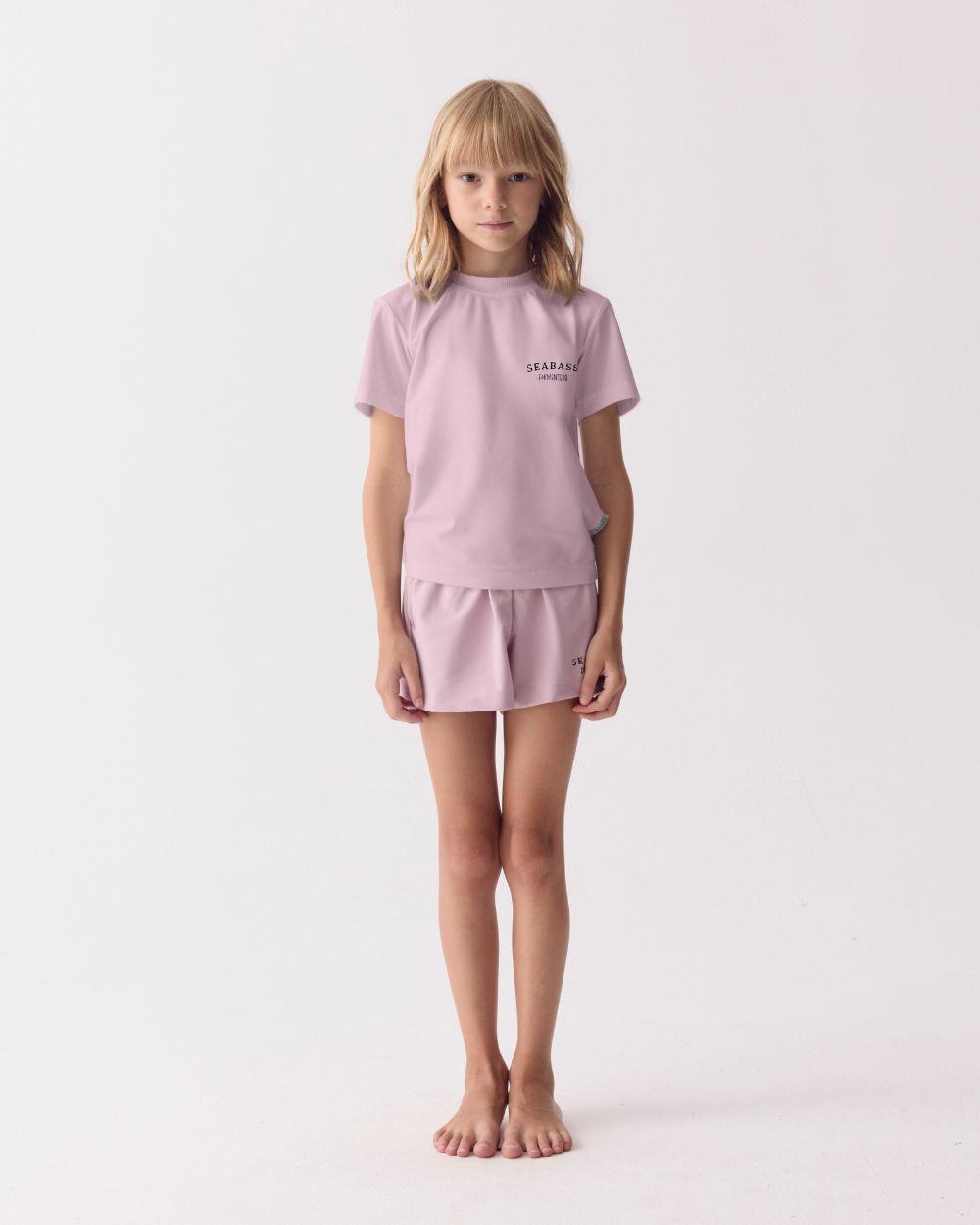 Kids UV Shorts Summer Flavours Formentera Pink