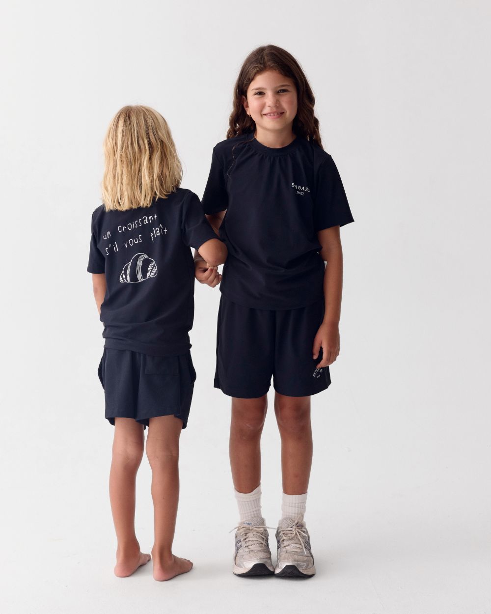 Kids T-shirt Rayas Groen