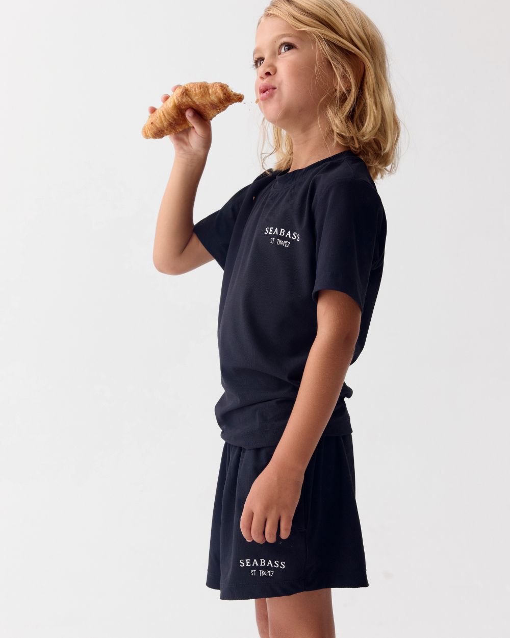 Kids T-shirt Rayas Groen