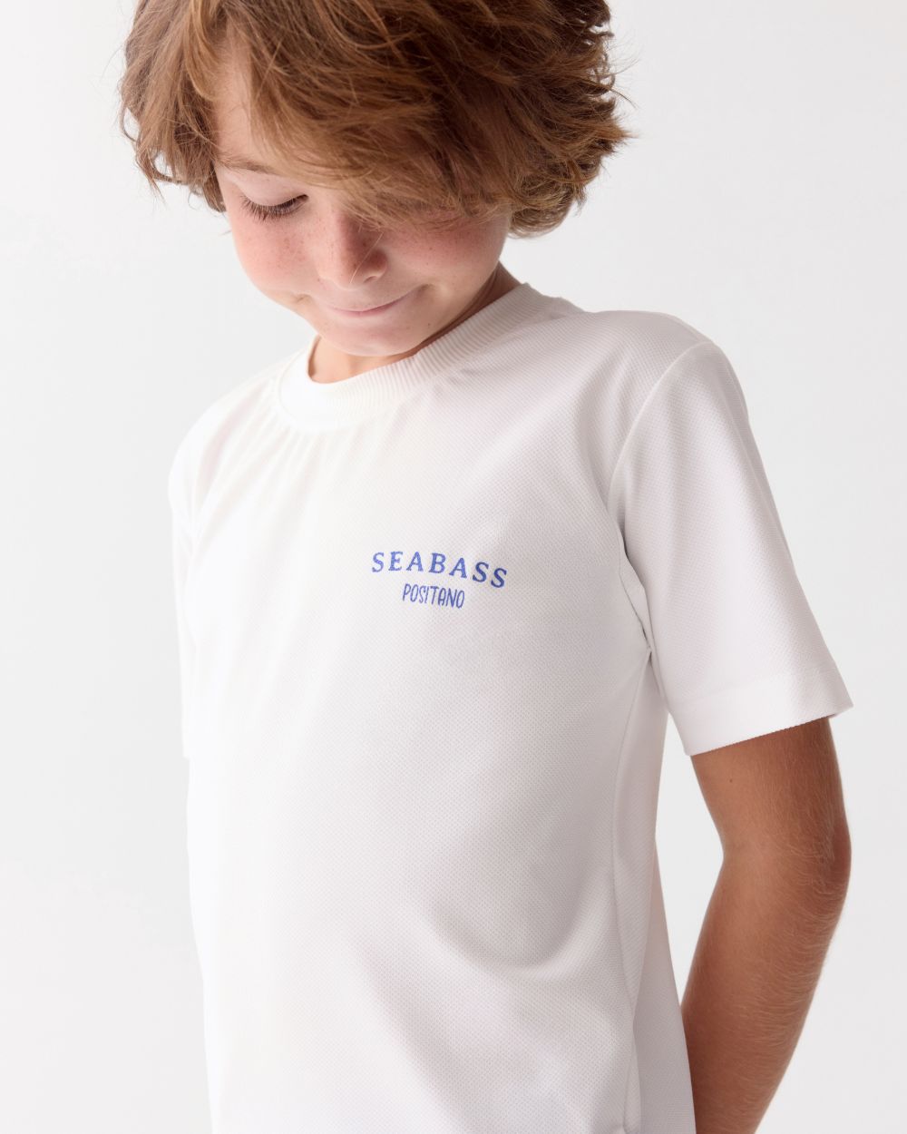 Kids T-shirt Rayas Groen