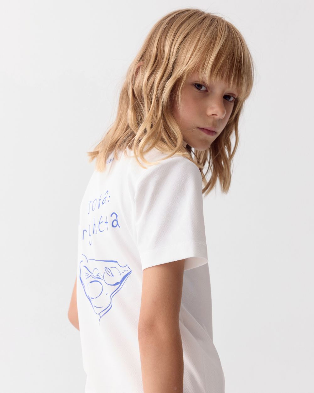 Kids T-shirt Rayas Groen