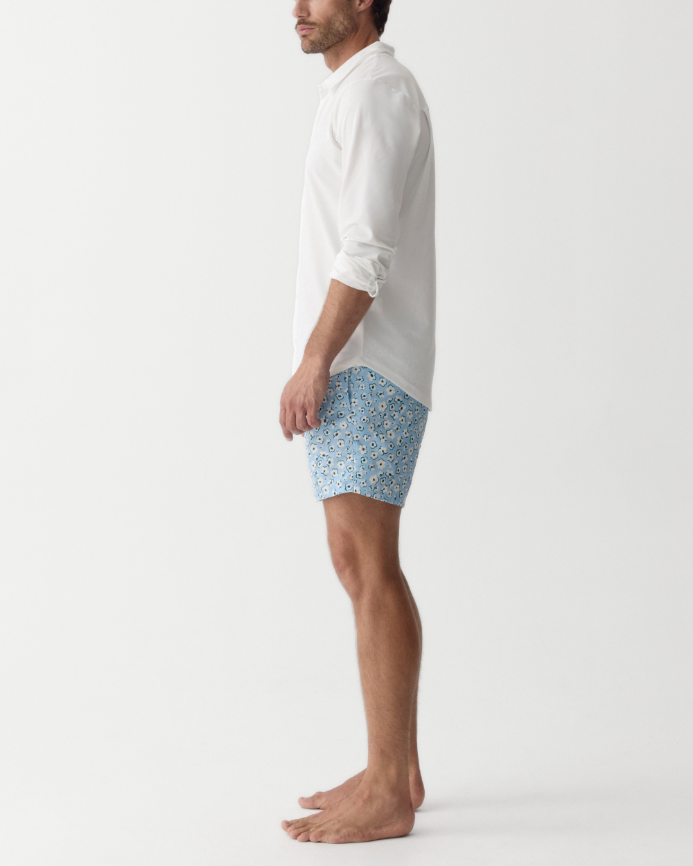 Heren UV Zwembroek Palma - lichtblauw