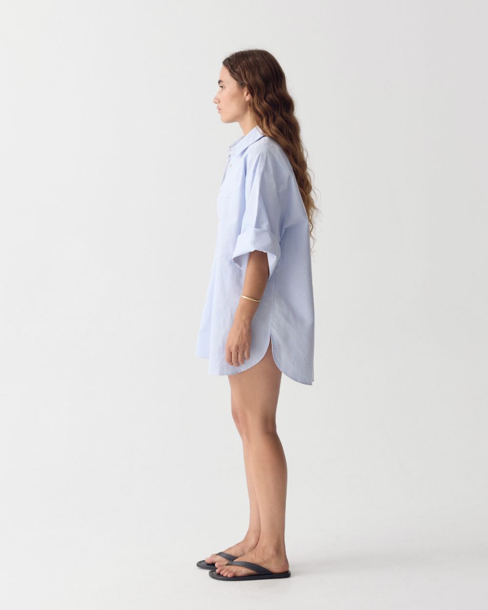 Dames UV Oversized Shirt Soleil Butter Yellow