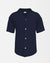 Jongens Camp Shirt met UV-bescherming - marineblauw
