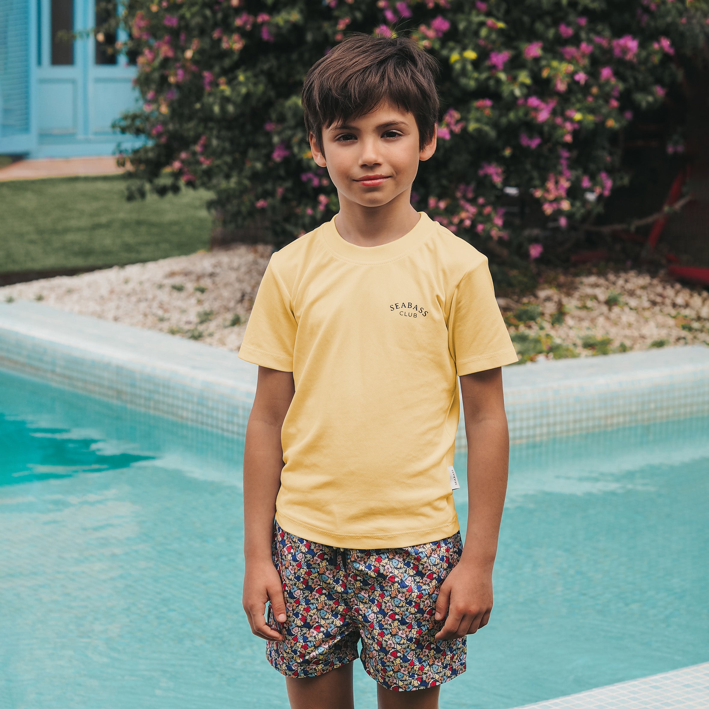 Jongens UV T-Shirt Zachtgeel