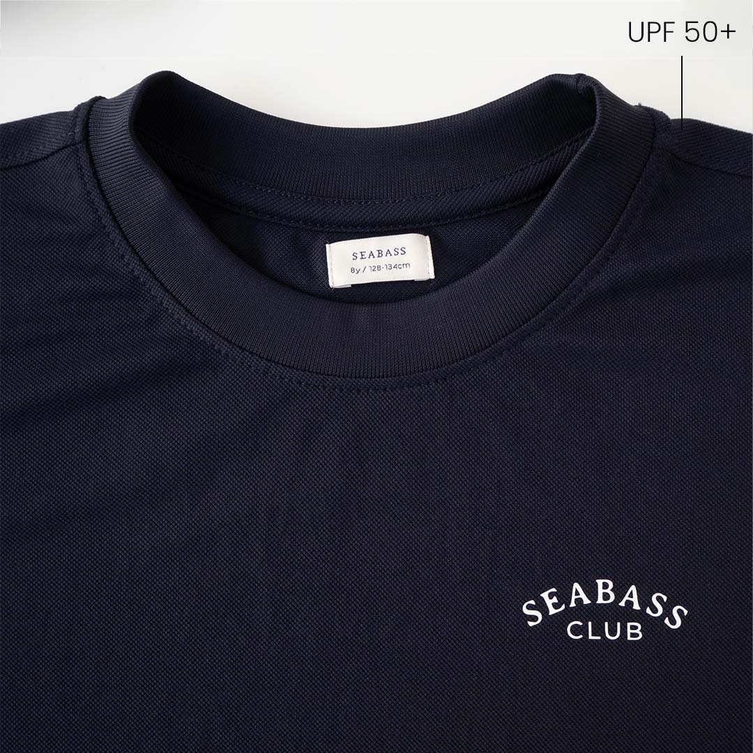 Kids UV T-Shirt Marineblauw