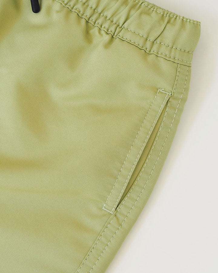 Heren UV Zwembroek Pistache groen - effen