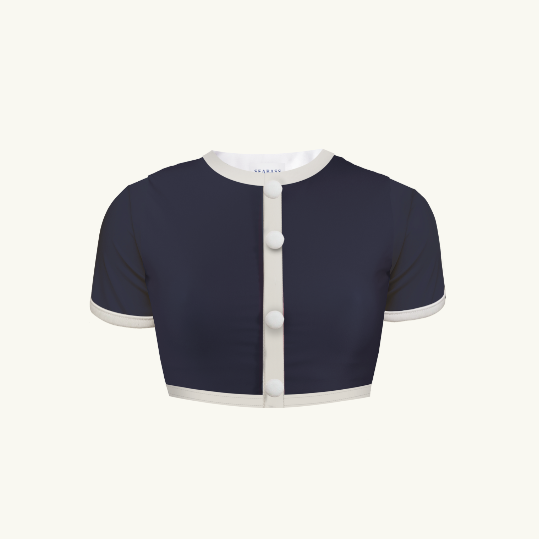 Dames UV Bikini Coco Monaco - donkerblauw