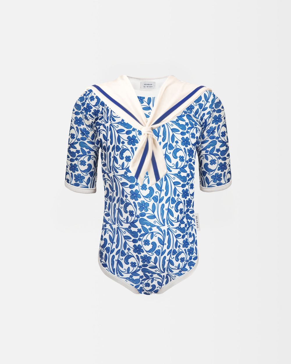 Meisjes UV Badpak Sailor Positano - blauw