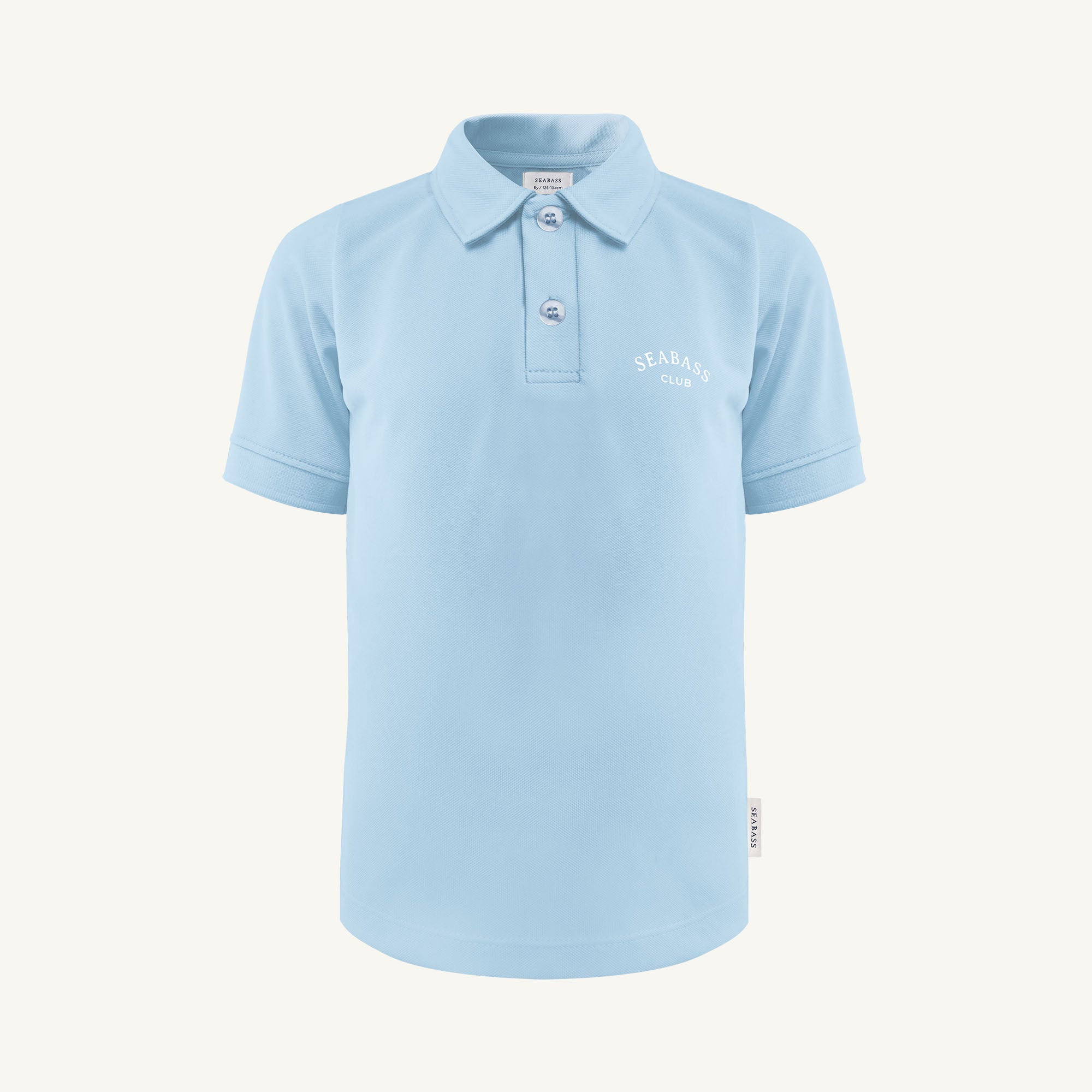 Jongens UV Polo Shirt Lichtblauw