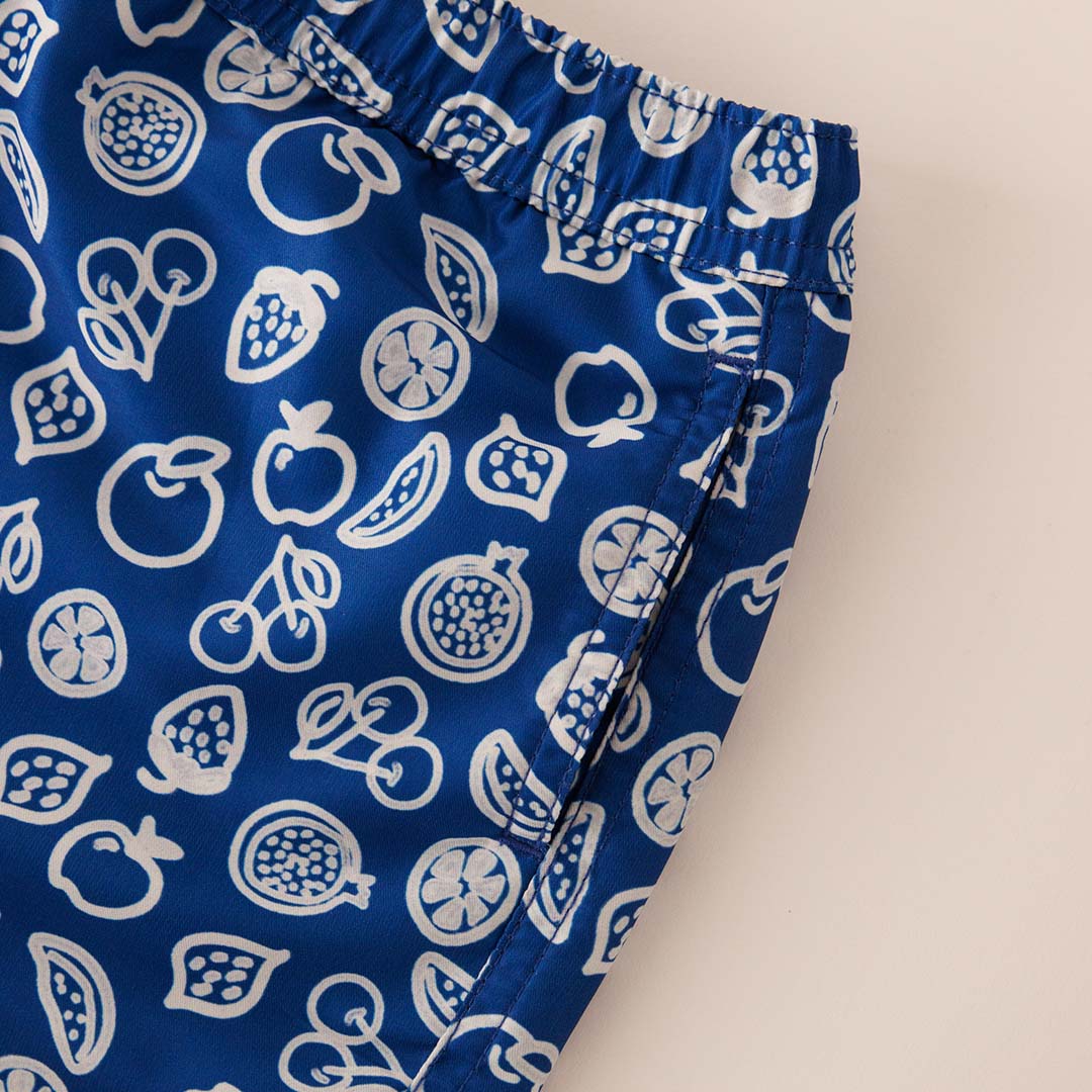 Heren UV Zwembroek Formentera Blauw - Fruity