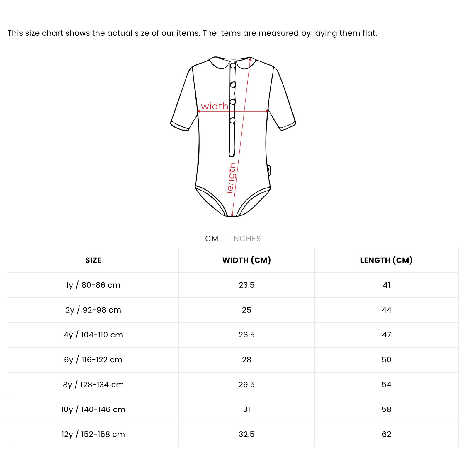 Meisjes UV Badpak Coco sydney - vanille