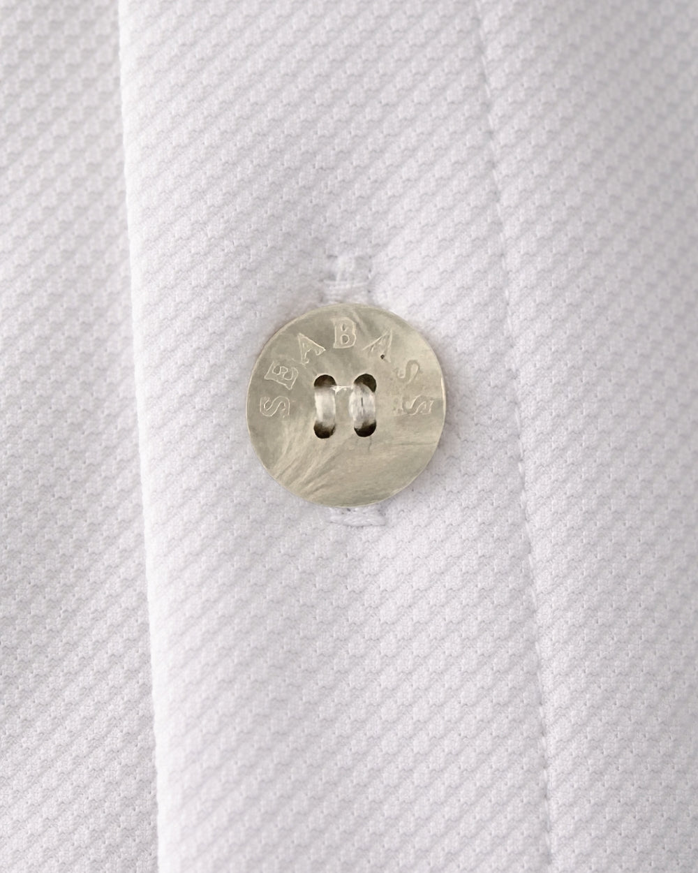 Heren Camp Shirt met UV-bescherming - wit