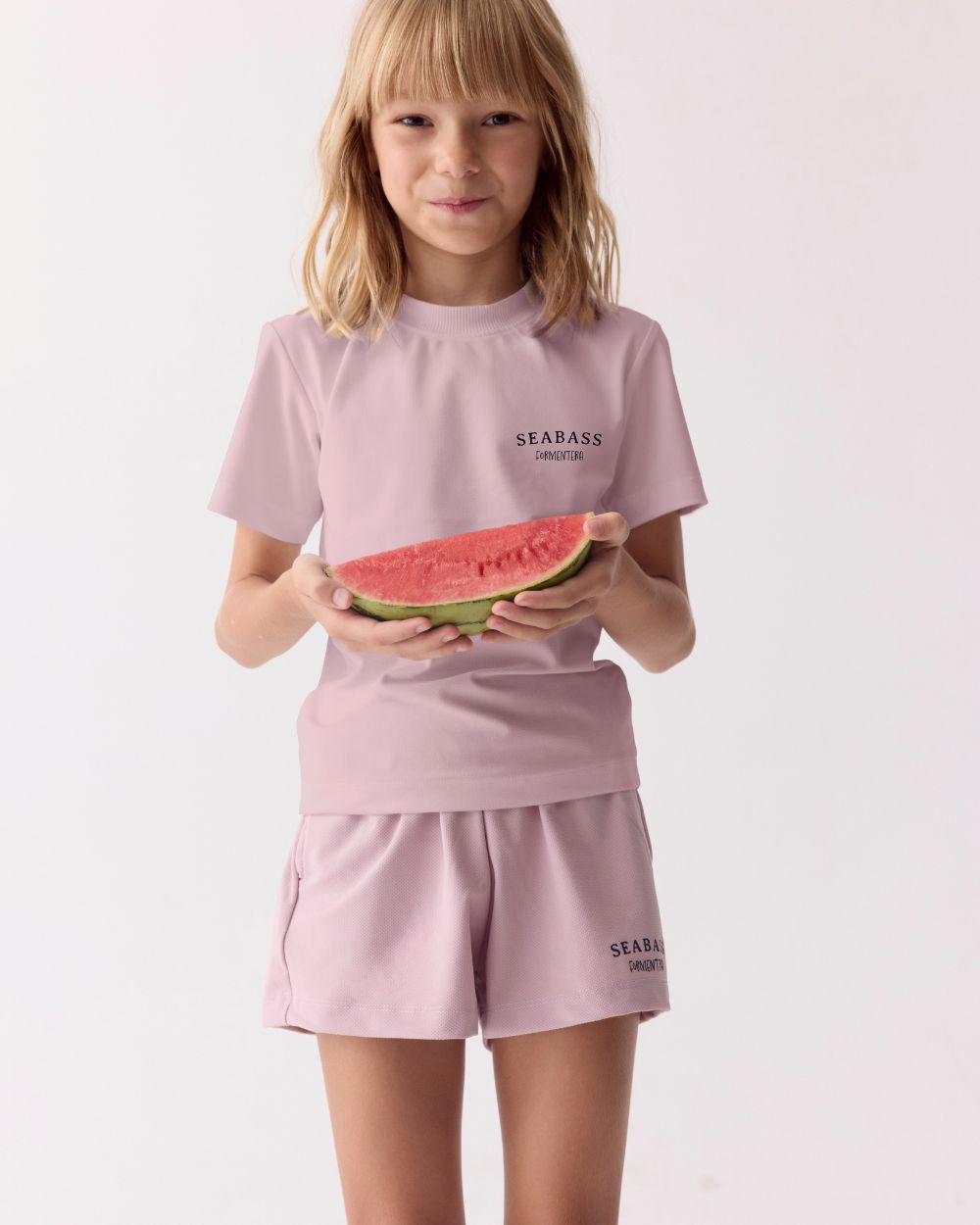 Kids T-shirt Rayas Groen