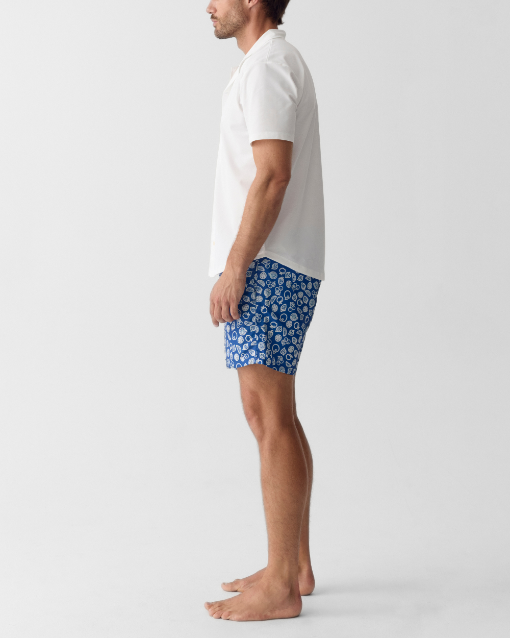 Heren UV Zwembroek Formentera Blauw - Fruity