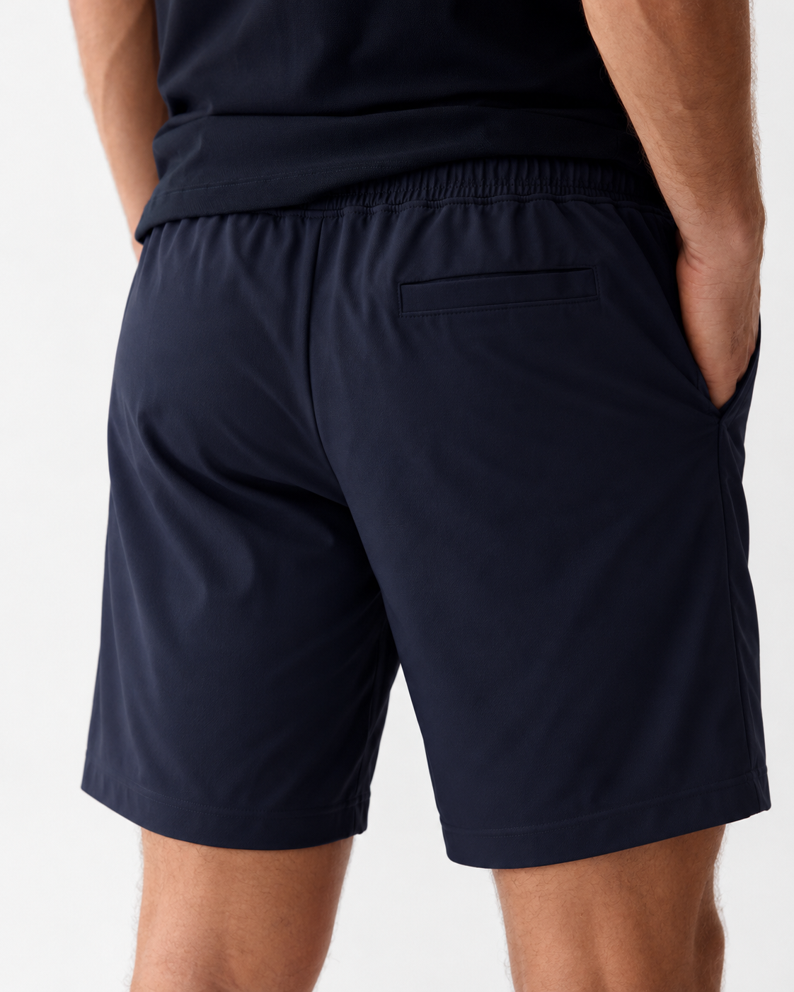 Mannen UV Active Shorts Noah Navy Blue