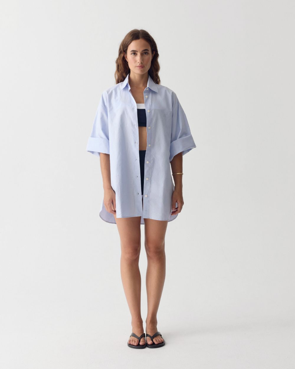 Dames UV Oversized Shirt Soleil Butter Yellow
