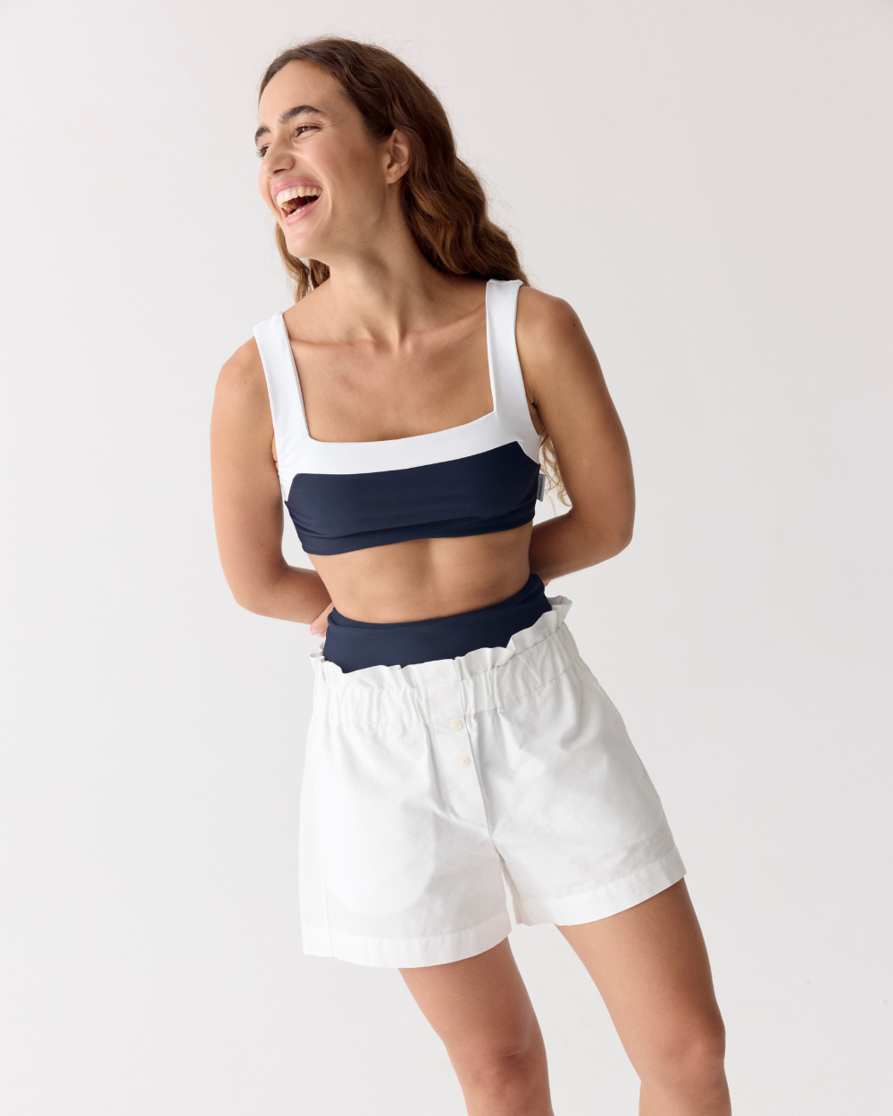 Dames UV Shorts Soleil Bright White