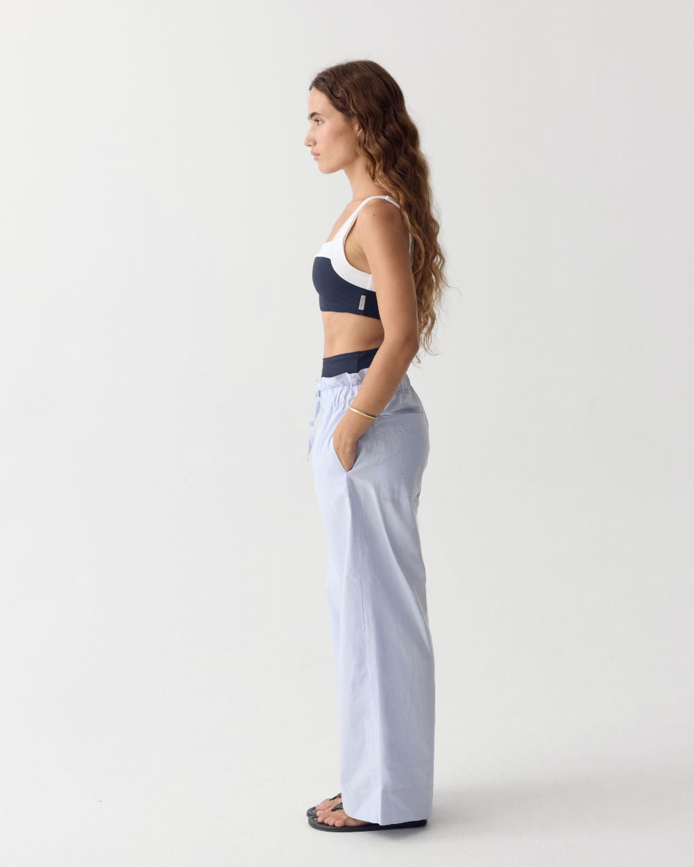 Women UV Trousers Soleil Bright White