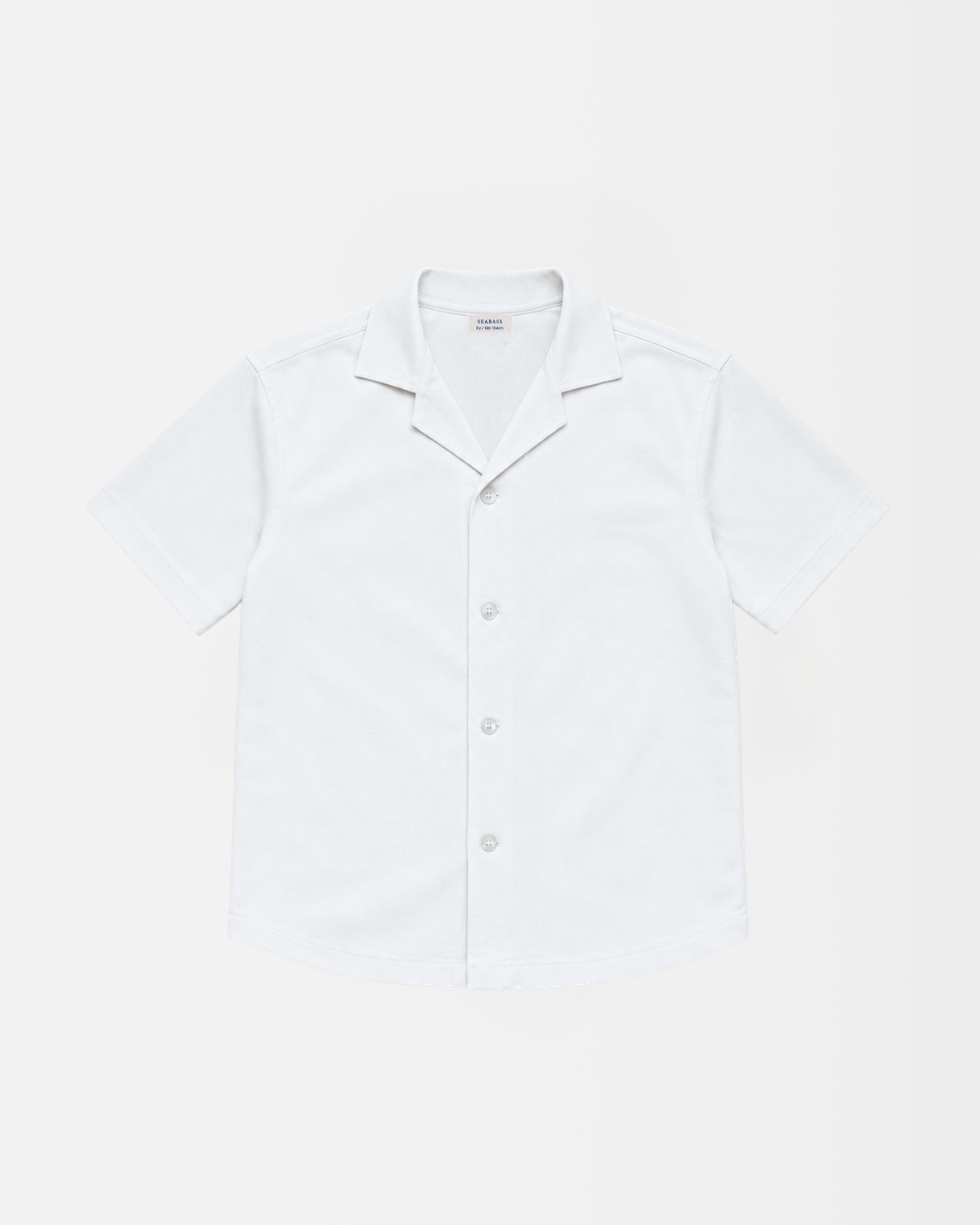 Jongens Camp Shirt met UV-bescherming - wit
