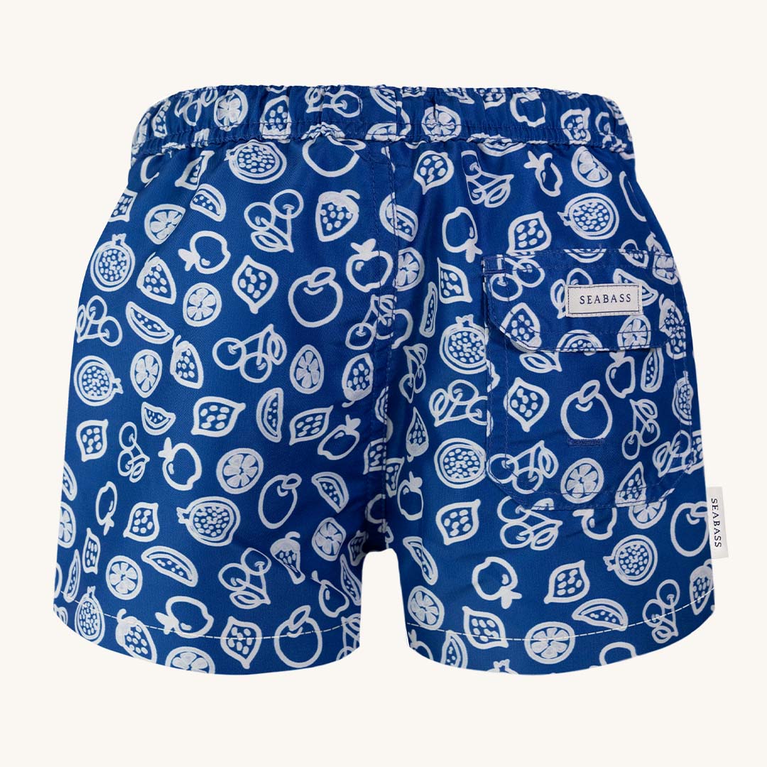 Heren UV Zwembroek Formentera Blauw - Fruity