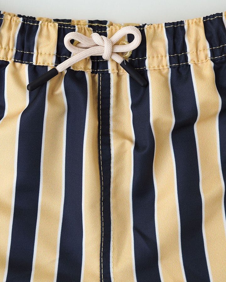 Jongens UV Zwembroek Sorrento - blauw gele strepen
