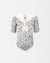 Meisjes UV Badpak Sailor Marbella - bloemen