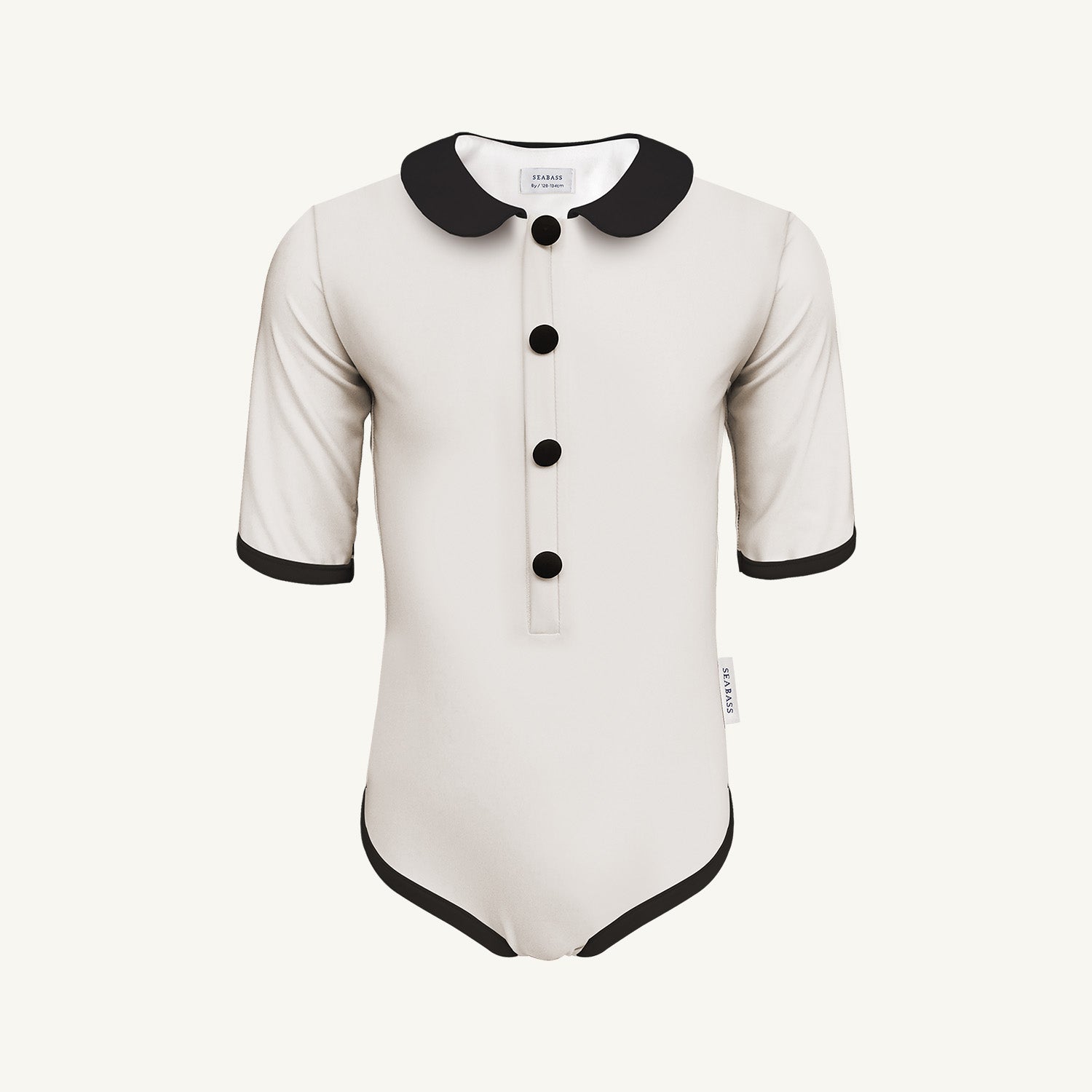 Meisje UV Badpak Coco Biarritz - crème wit